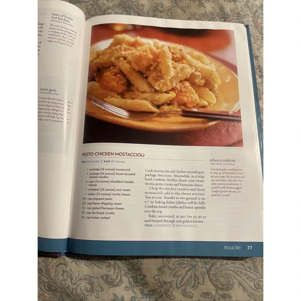 Taste of Home Ultimate‎ Casserole Cookbook, Unnamed